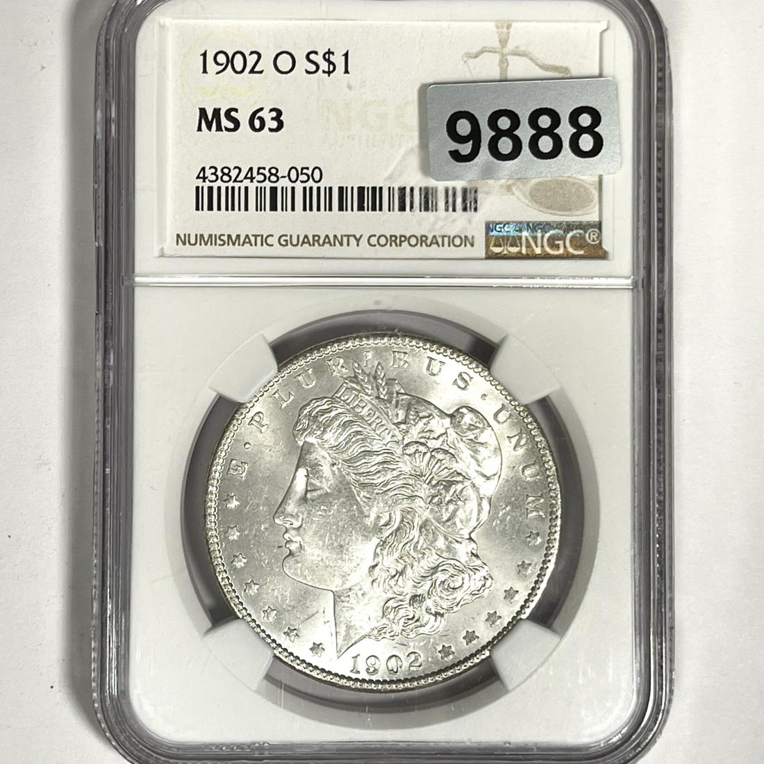 1902-O Morgan Silver Dollar NGC-MS63 (1 of 2)