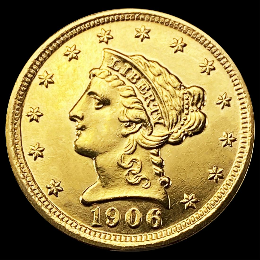 1906 $2.50 Gold Quarter Eagle UNCIRCULATED (1 of 2)