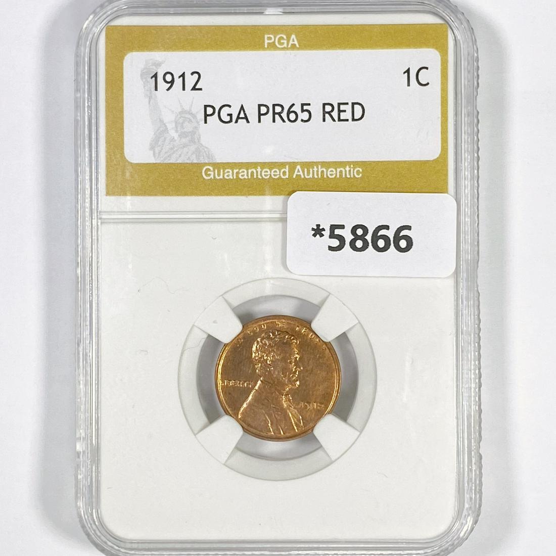 1912 Wheat Cent PGA-PR65 RED (1 of 2)