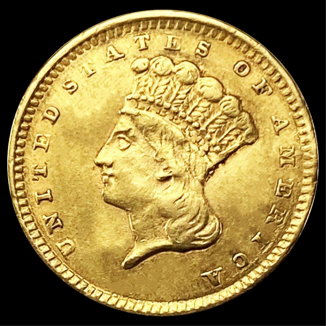 1856 Rare Gold Dollar CLOSELY UNCIRCULATED (1 of 2)