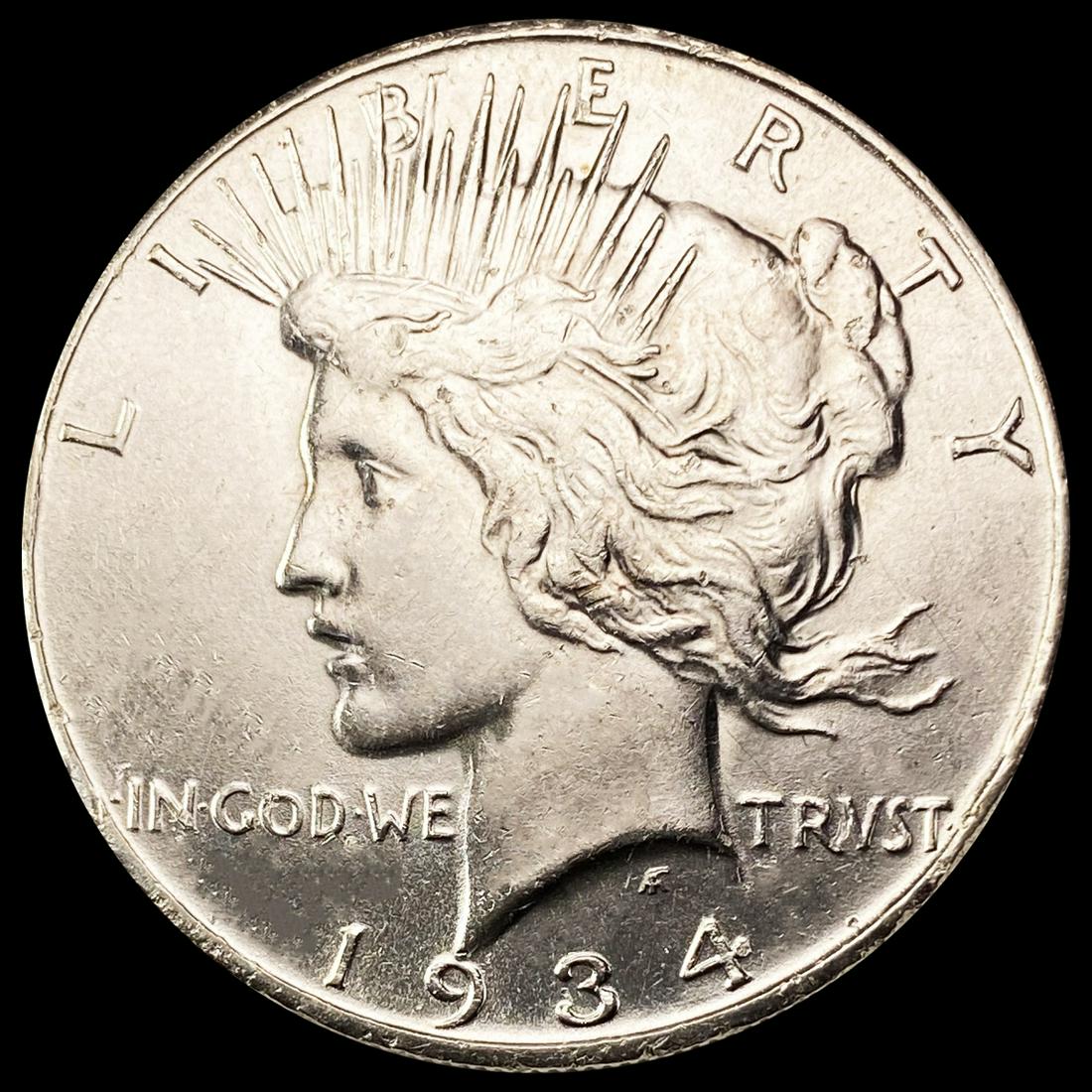 1934-S Silver Peace Dollar UNCIRCULATED (1 of 2)
