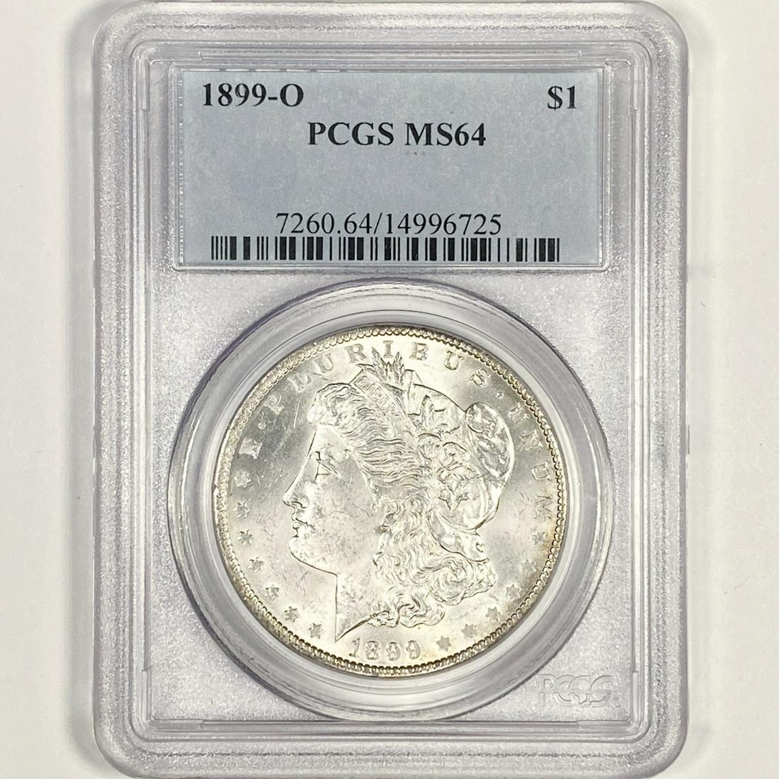 1899-O Morgan Silver Dollar PCGS-MS64 (1 of 2)