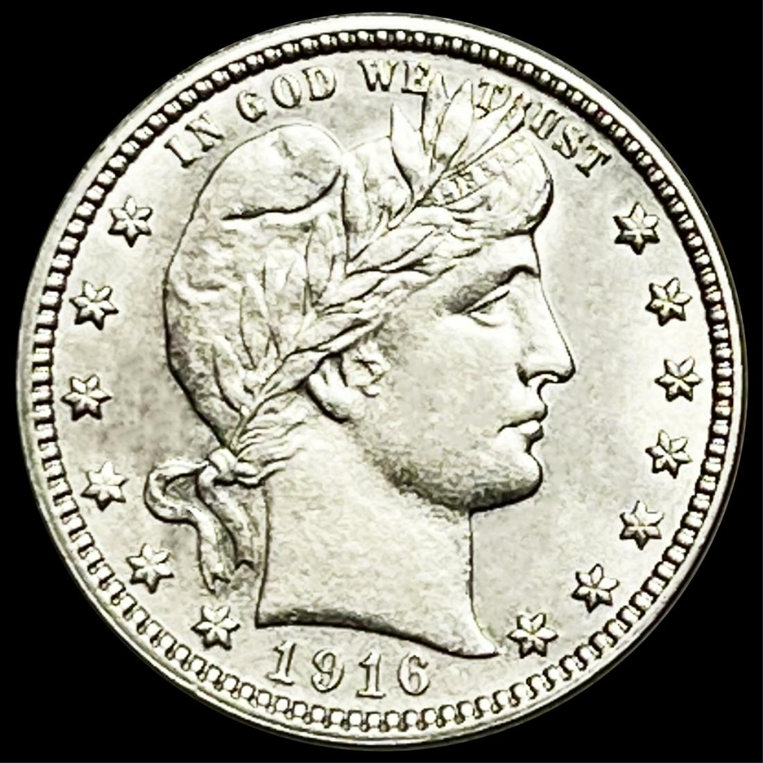 1916-D Barber Quarter CHOICE BU (1 of 2)