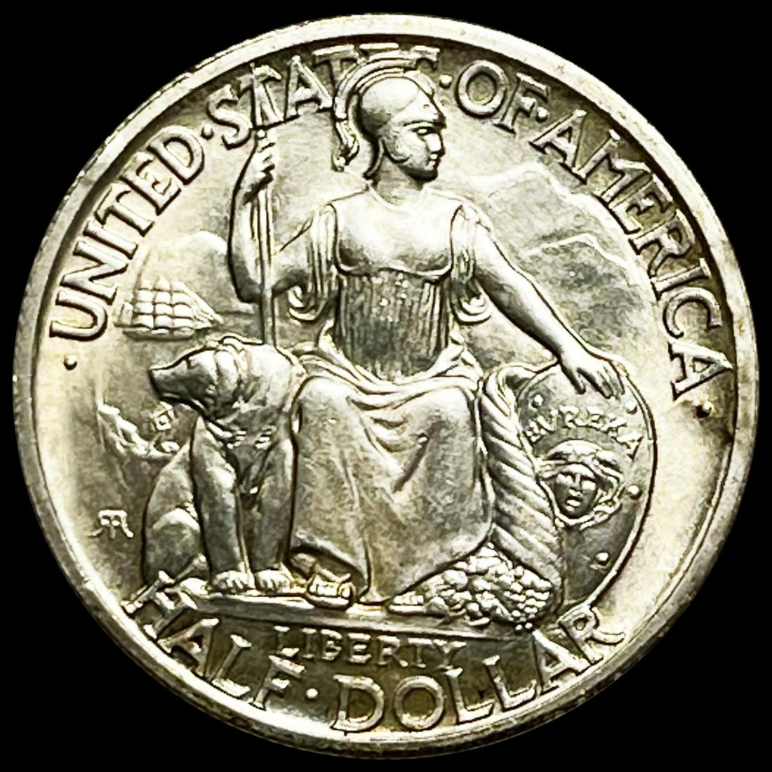 1935-S San Diego Half Dollar CHOICE BU (1 of 2)