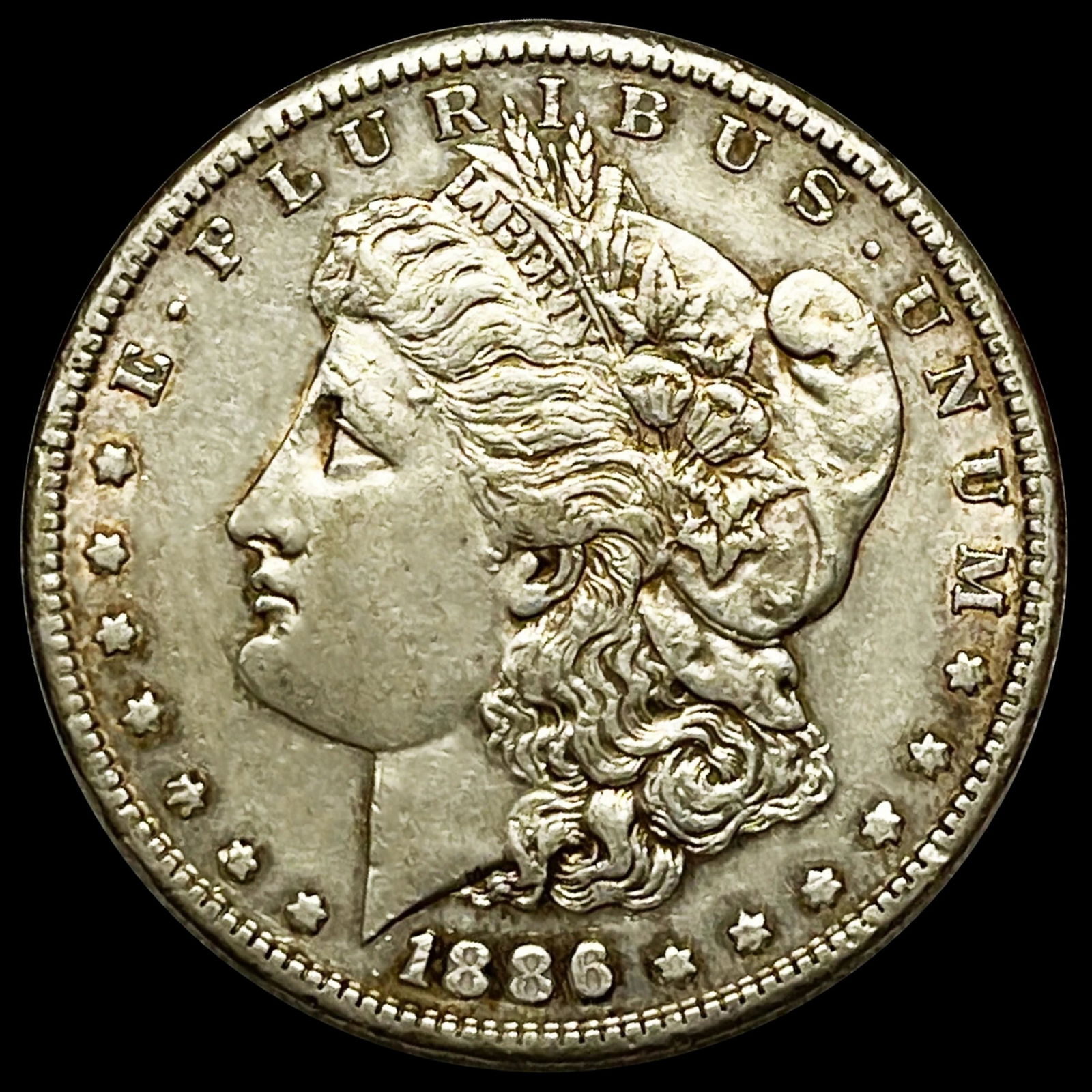 1886-S Morgan Silver Dollar NEARLY UNCIRCULATED (1 of 2)