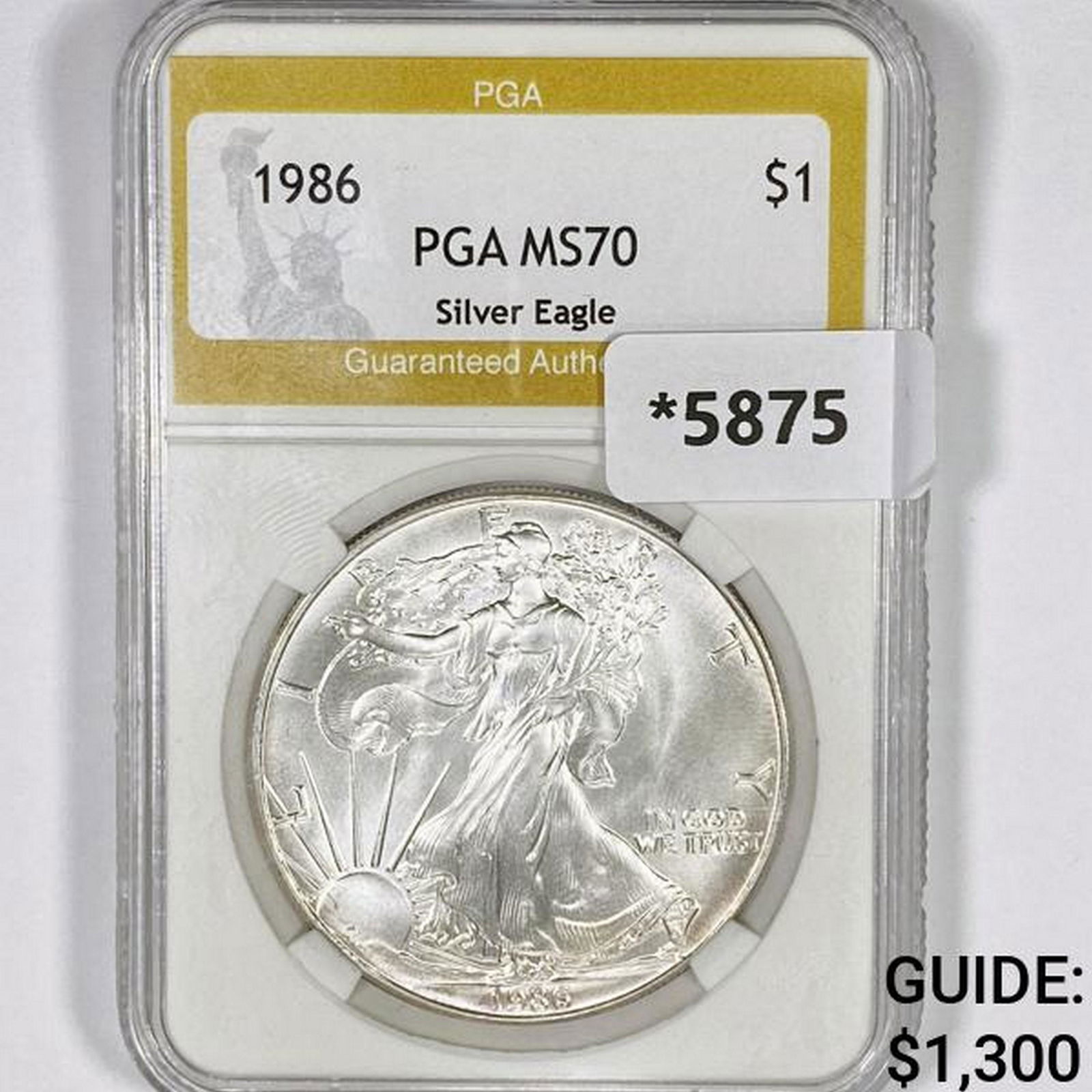 1986 Silver Eagle PGA-MS70 (1 of 2)