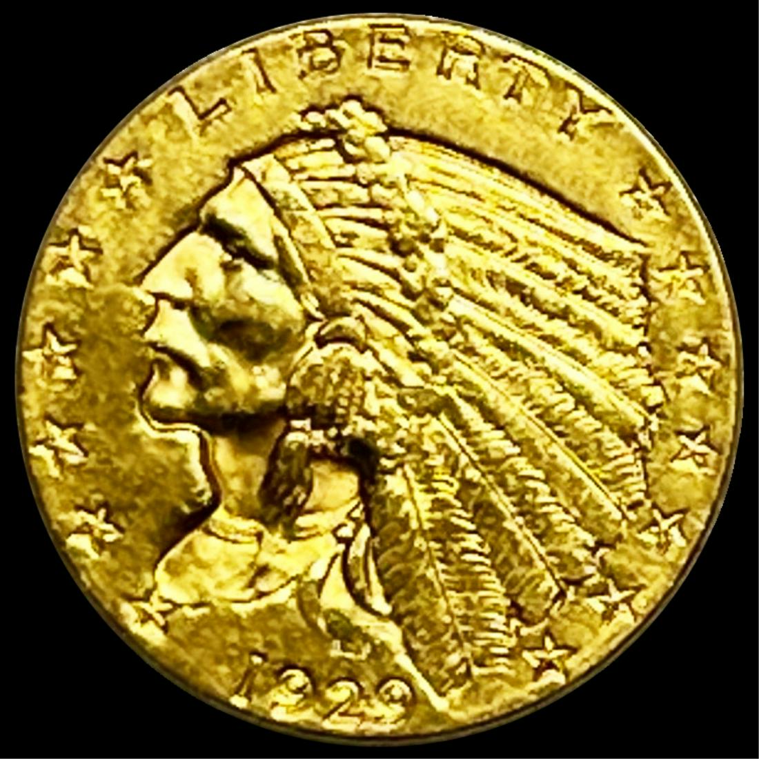 1929 $2.50 Gold Quarter Eagle UNCIRCULATED (1 of 2)