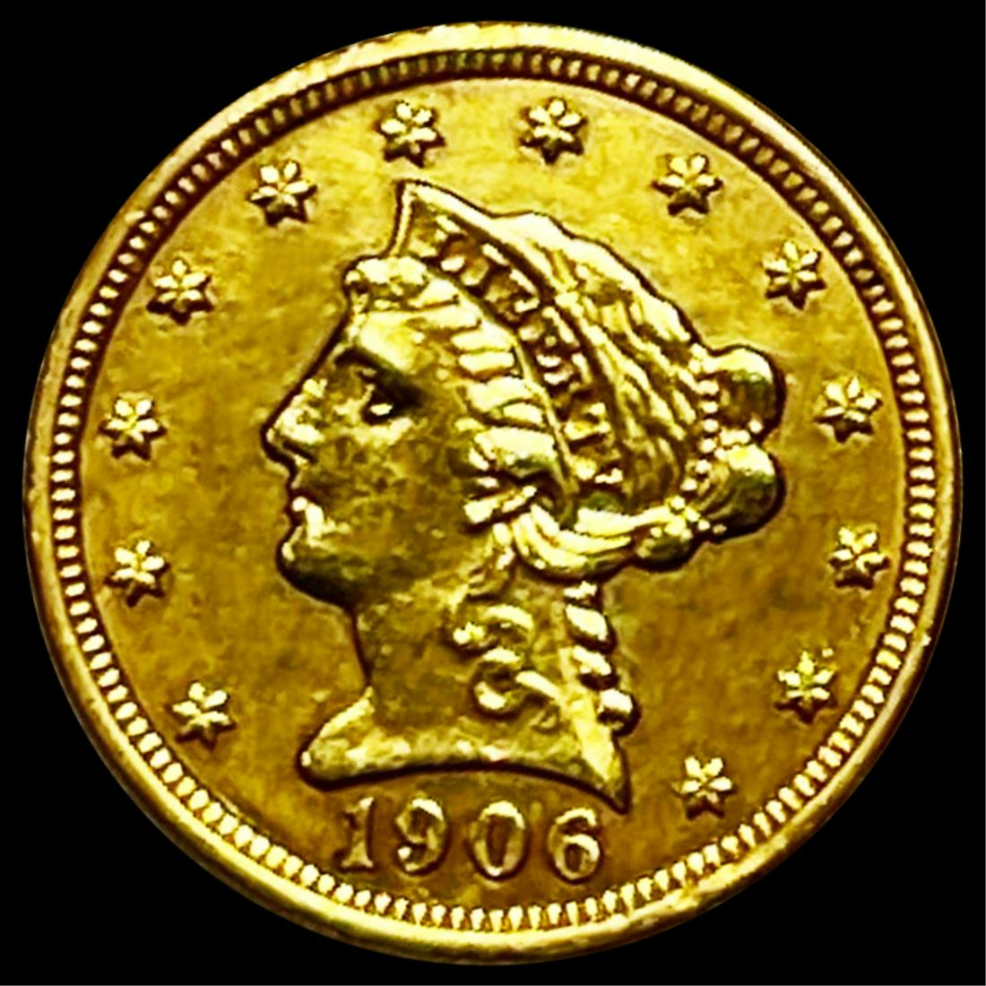 1906 $2.50 Gold Quarter Eagle CLOSELY (1 of 2)