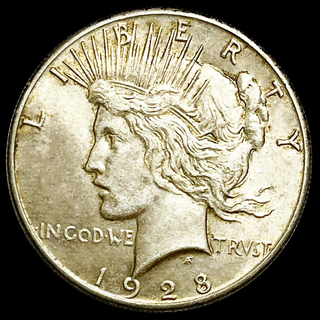 1928 Silver Peace Dollar CLOSELY UNCIRCULATED (1 of 2)