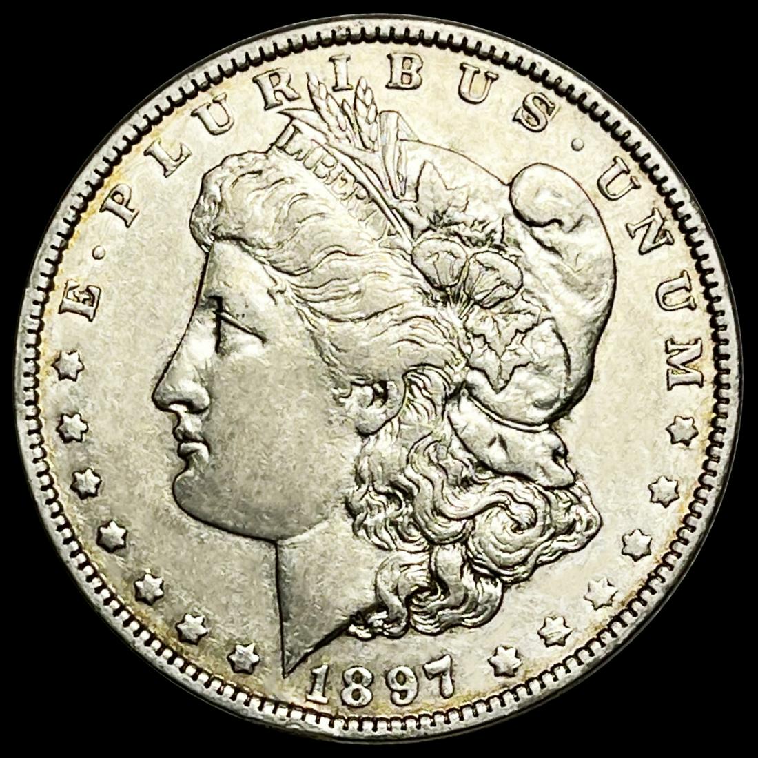 1897-O Morgan Silver Dollar NEARLY UNCIRCULATED (1 of 2)