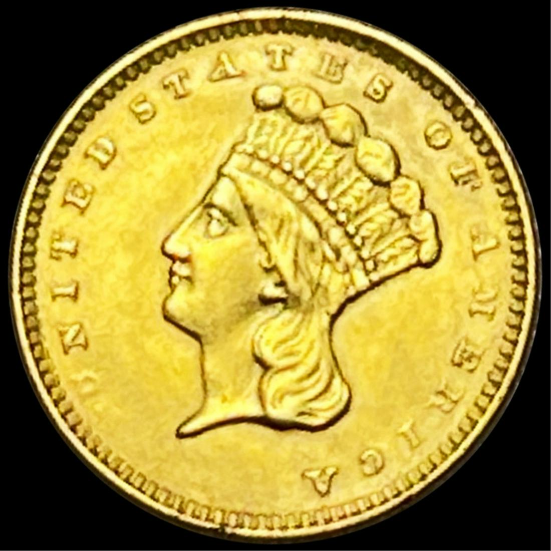 1856 Rare Gold Dollar UNCIRCULATED (1 of 2)