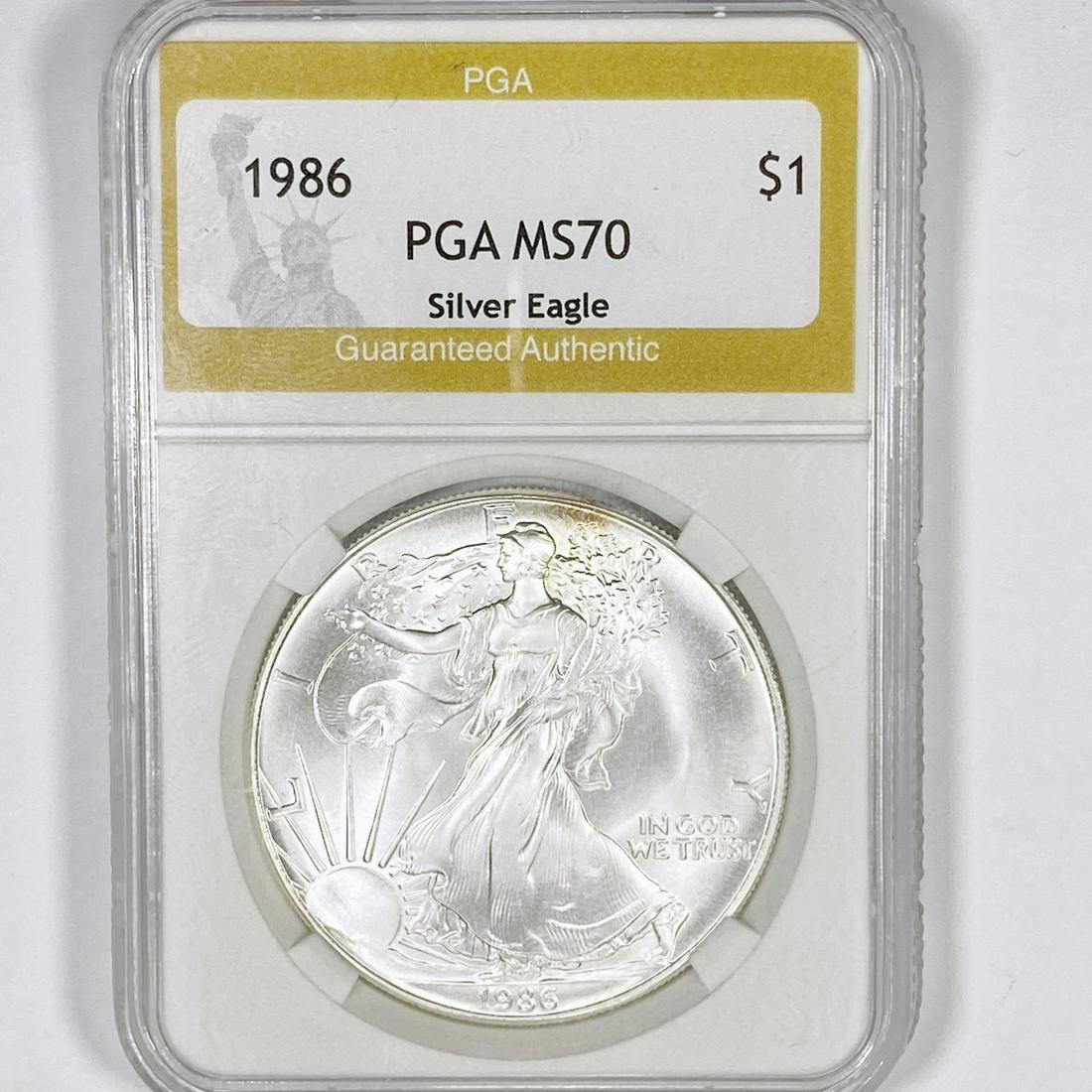 1986 Silver Eagle PGA-MS70 (1 of 2)