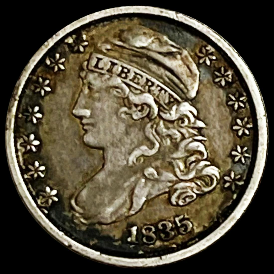 1835 Capped Bust Dime NEARLY UNCIRCULATED (1 of 2)