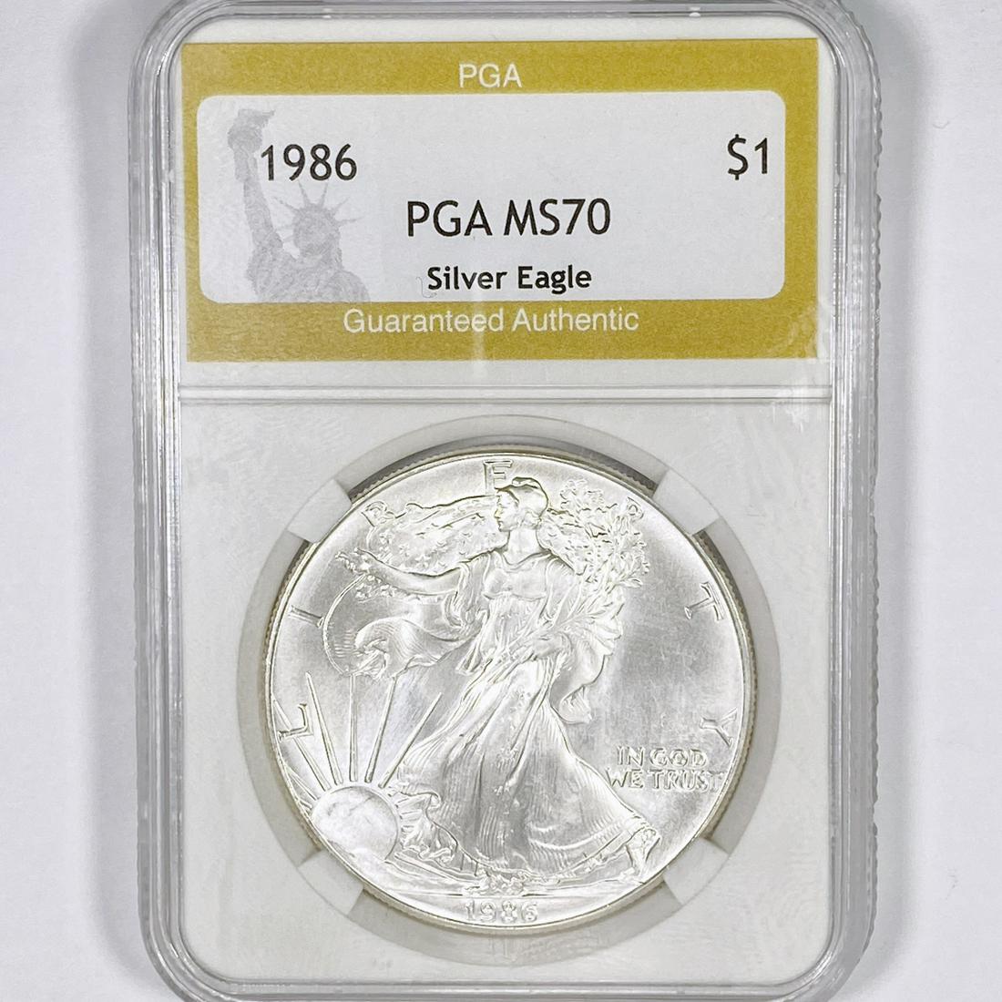 1986 Silver Eagle PGA-MS70 (1 of 2)