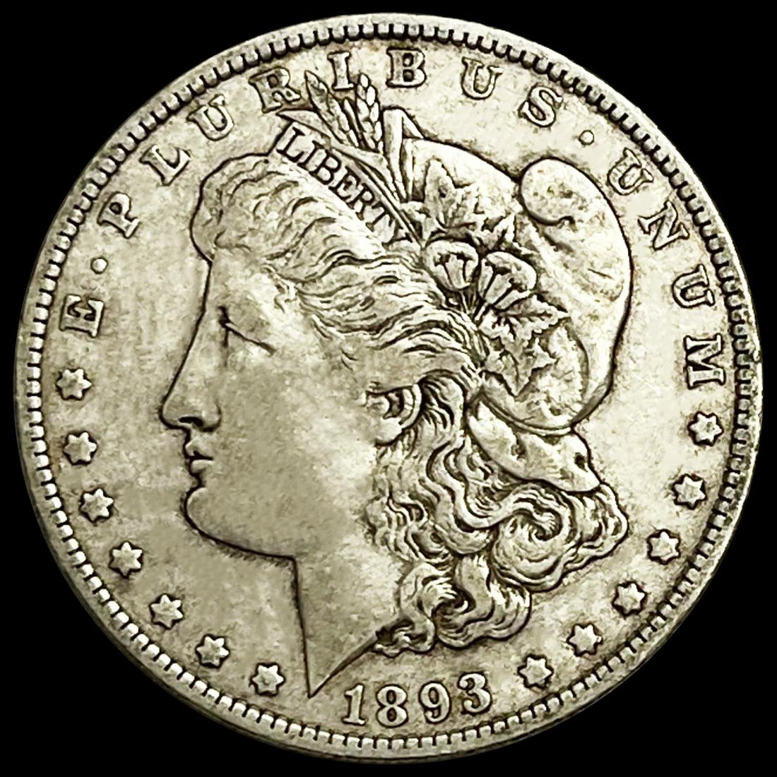 1893-O Morgan Silver Dollar NEARLY UNCIRCULATED (1 of 2)