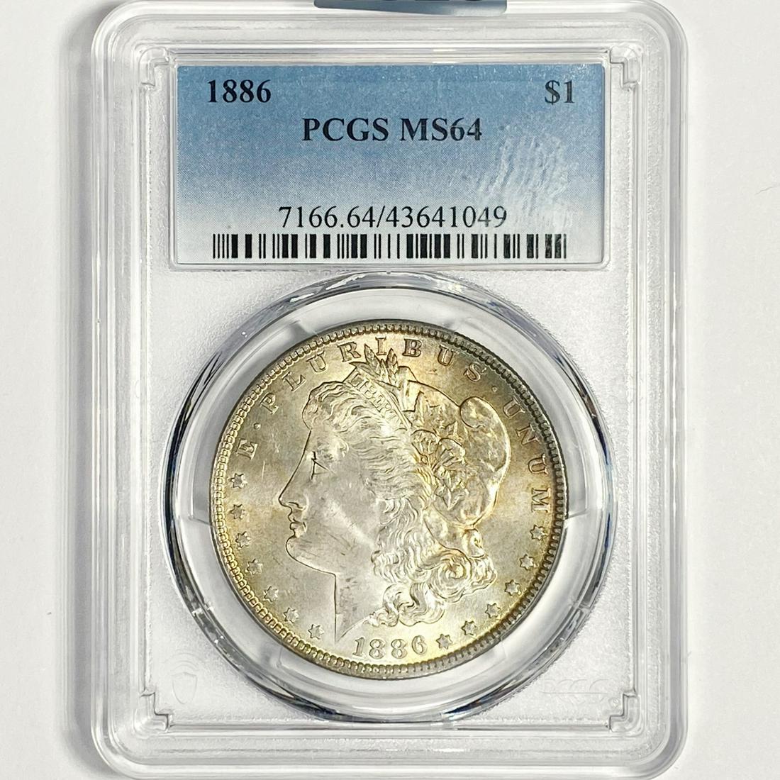1886 Morgan Silver Dollar PCGS-MS64 (1 of 2)