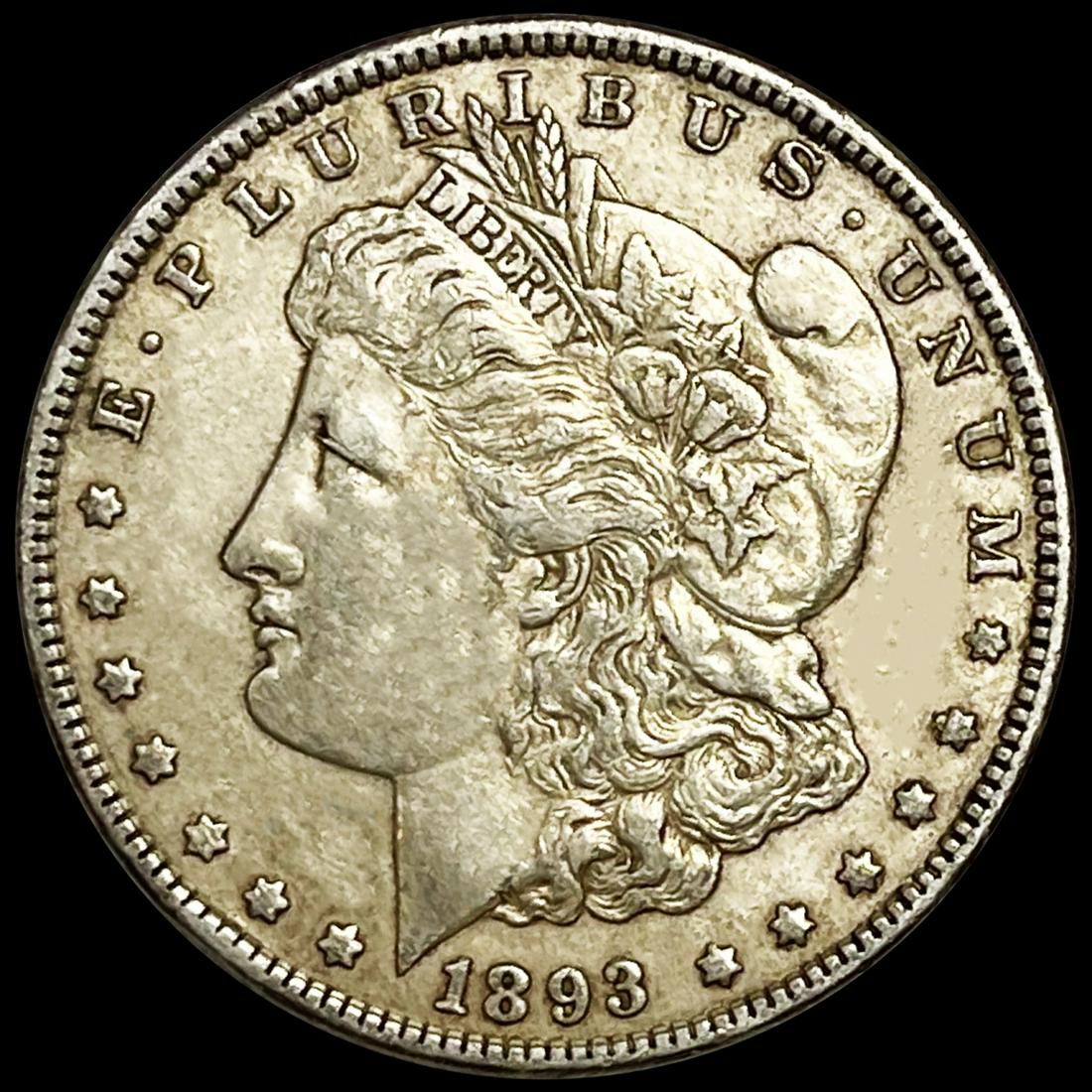 1893 Morgan Silver Dollar CLOSELY UNCIRCULATED (1 of 2)