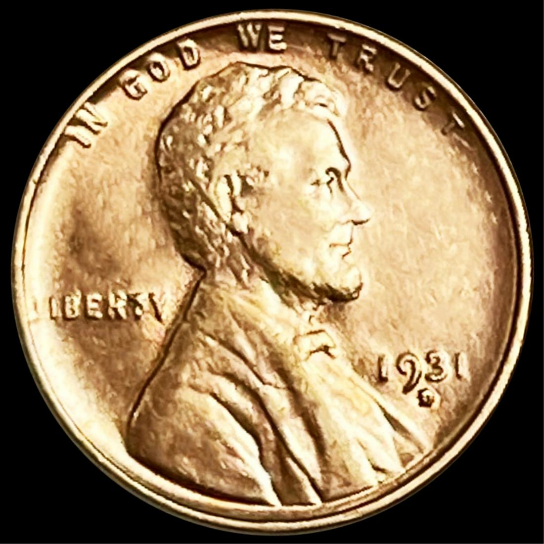 1931-D RD Wheat Cent UNCIRCULATED (1 of 2)