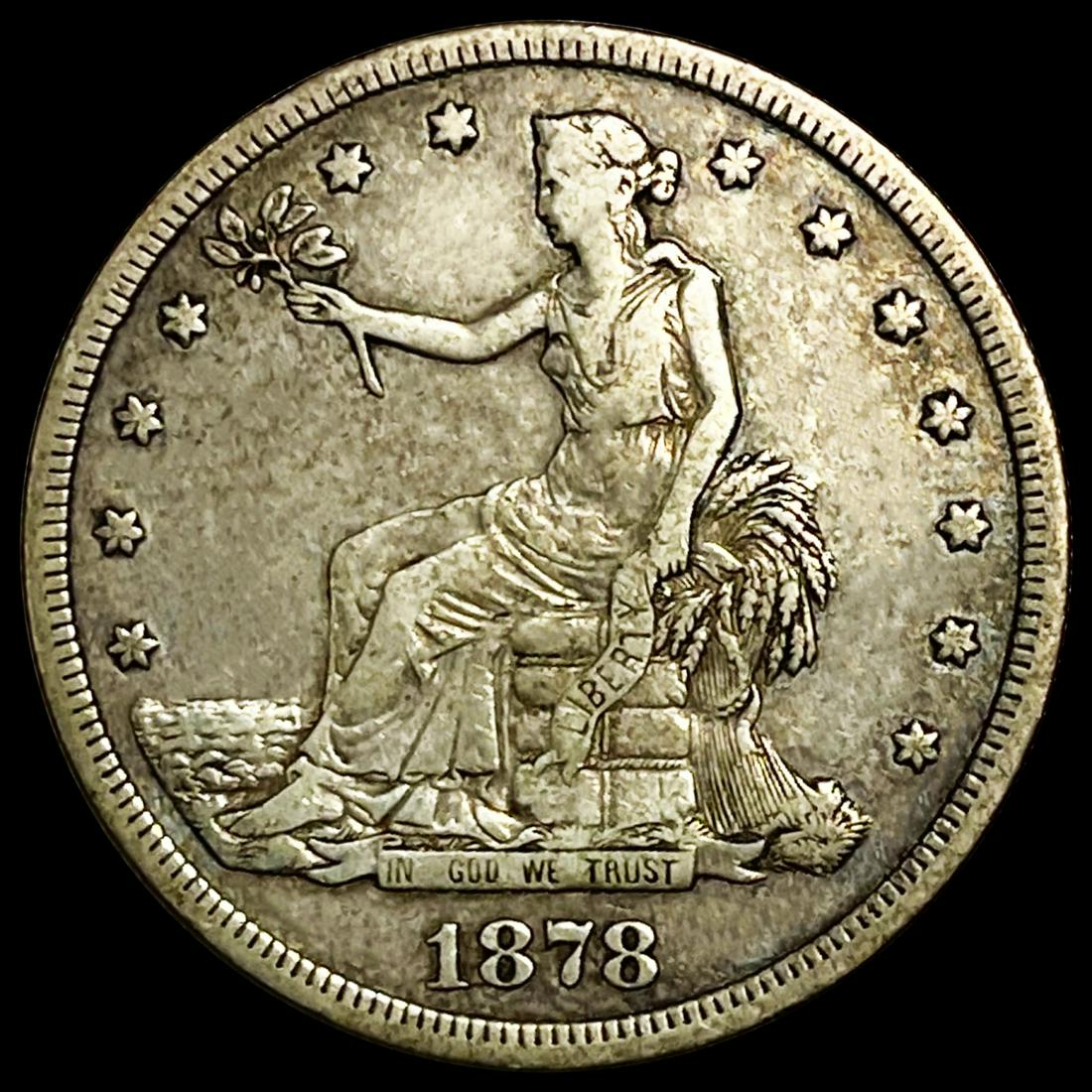 1878-S Silver Trade Dollar LIGHTLY CIRCULATED (1 of 2)