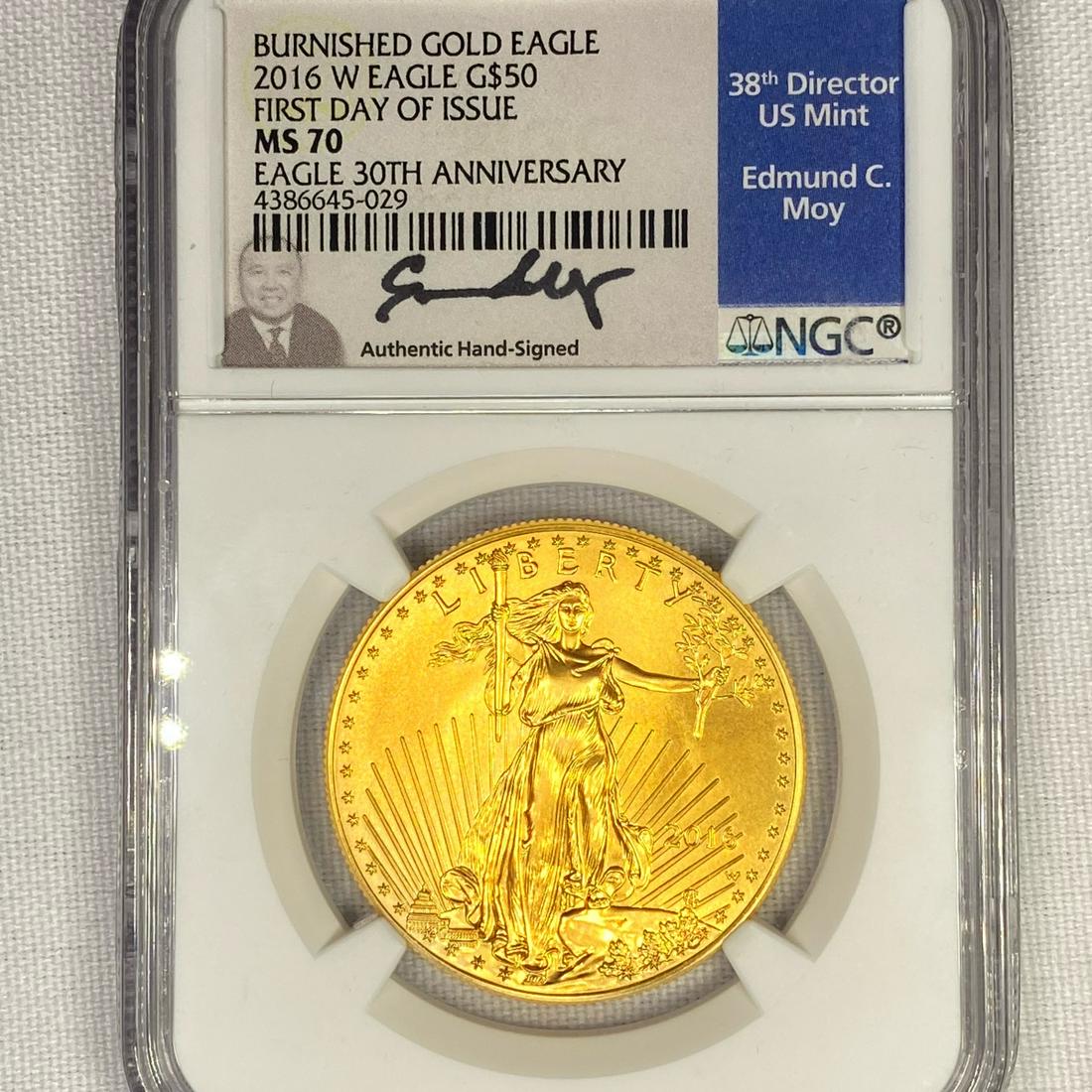2016-W $50 1 oz American Gold Eagle NGC-MS70 (1 of 2)