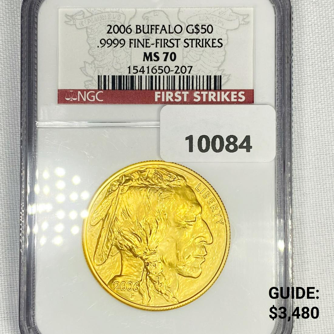 2006 $50 1 oz American Gold Eagle NGC-MS70 (1 of 2)