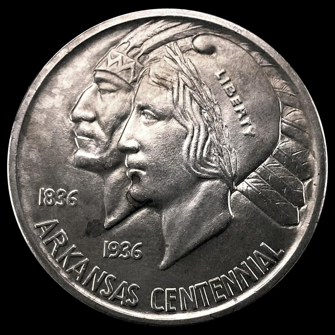 1935-S Arkansas Half Dollar CHOICE BU (1 of 2)