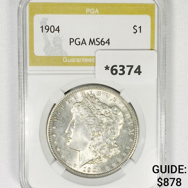 1904 Morgan Silver Dollar PGA-MS64 (1 of 2)