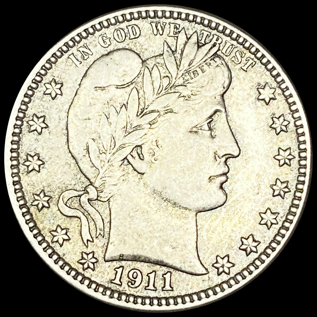 1911-S Barber Quarter NEARLY UNCIRCULATED (1 of 2)
