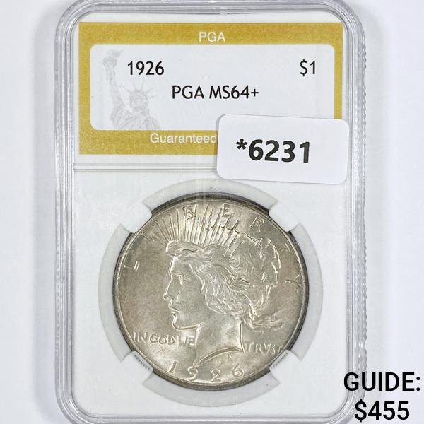 1926 Silver Peace Dollar PGA-MS64+ (1 of 2)