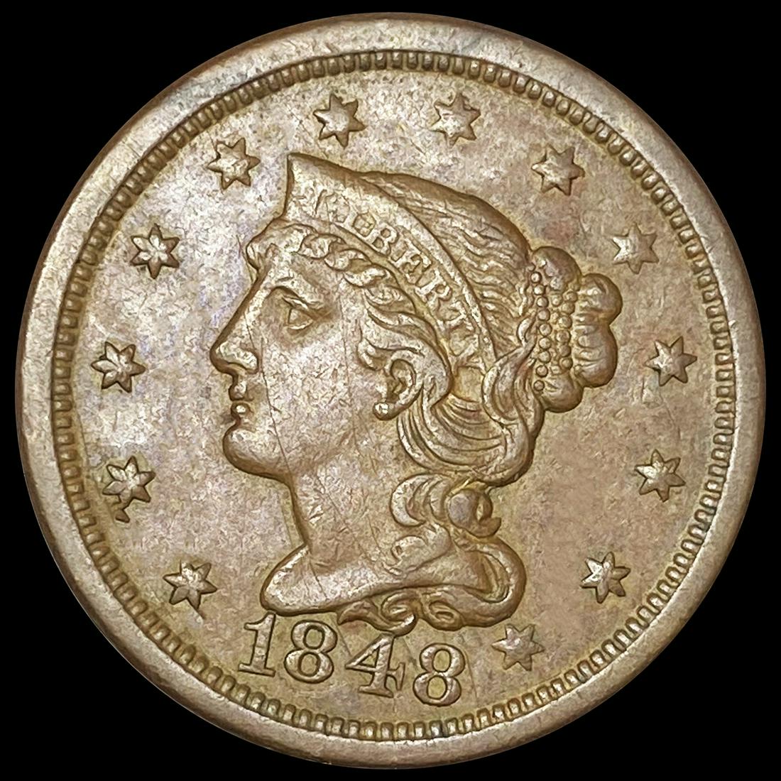 1848 Large Cent UNCIRCULATED (1 of 2)