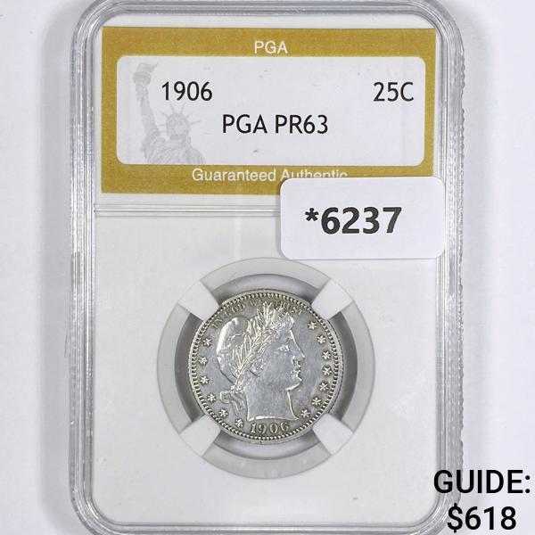 1906 Barber Quarter PGA-PR63 (1 of 2)