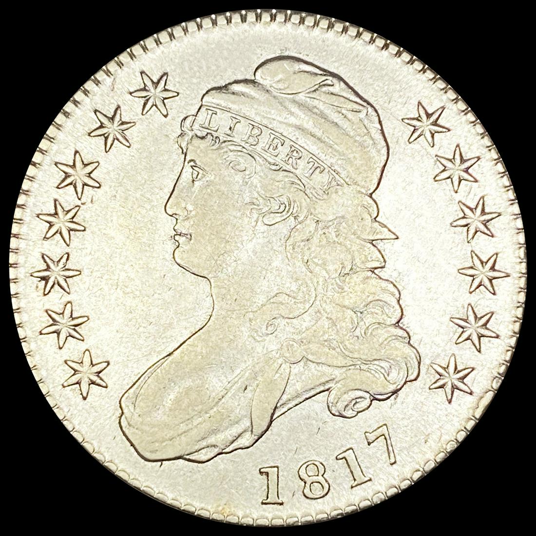 1817 Capped Bust Half Dollar LIGHTLY CIRCULATED (1 of 2)