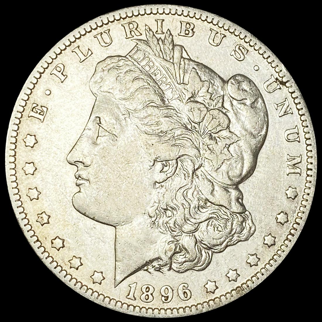 1896-O Morgan Silver Dollar NEARLY UNCIRCULATED (1 of 2)
