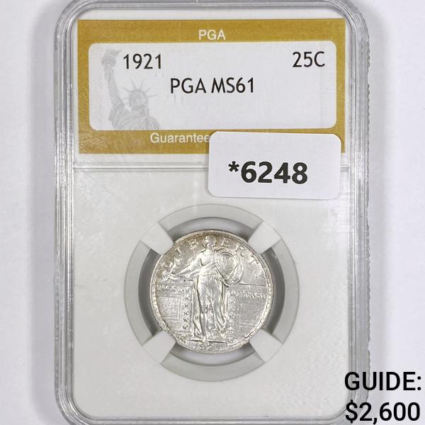 1921 Standing Liberty Quarter PGA-MS61 (1 of 2)