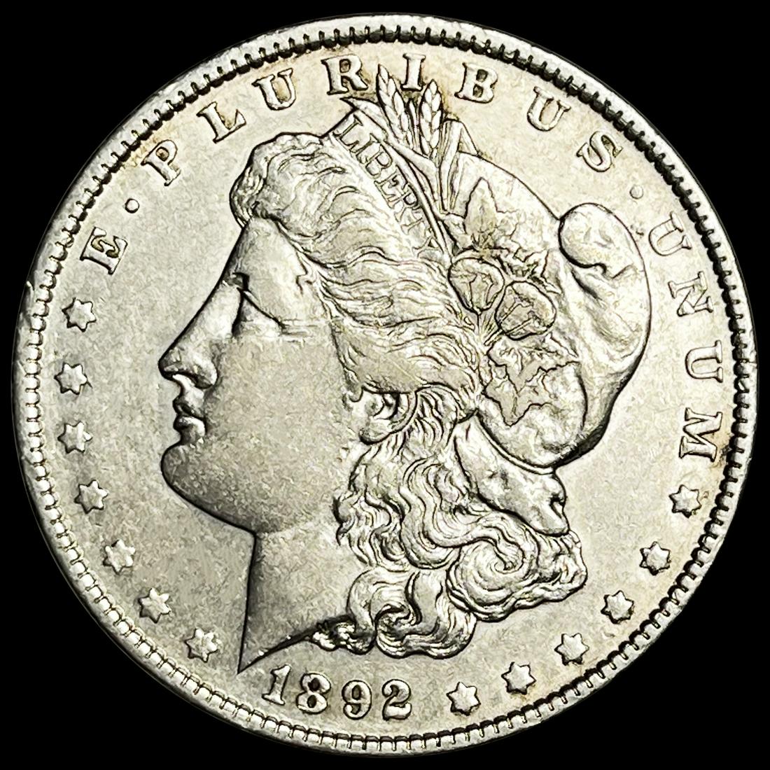 1892 Morgan Silver Dollar CLOSELY UNCIRCULATED (1 of 2)