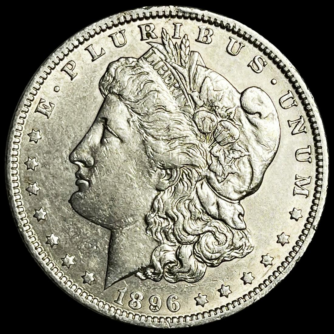 1896-O Morgan Silver Dollar NEARLY UNCIRCULATED (1 of 2)