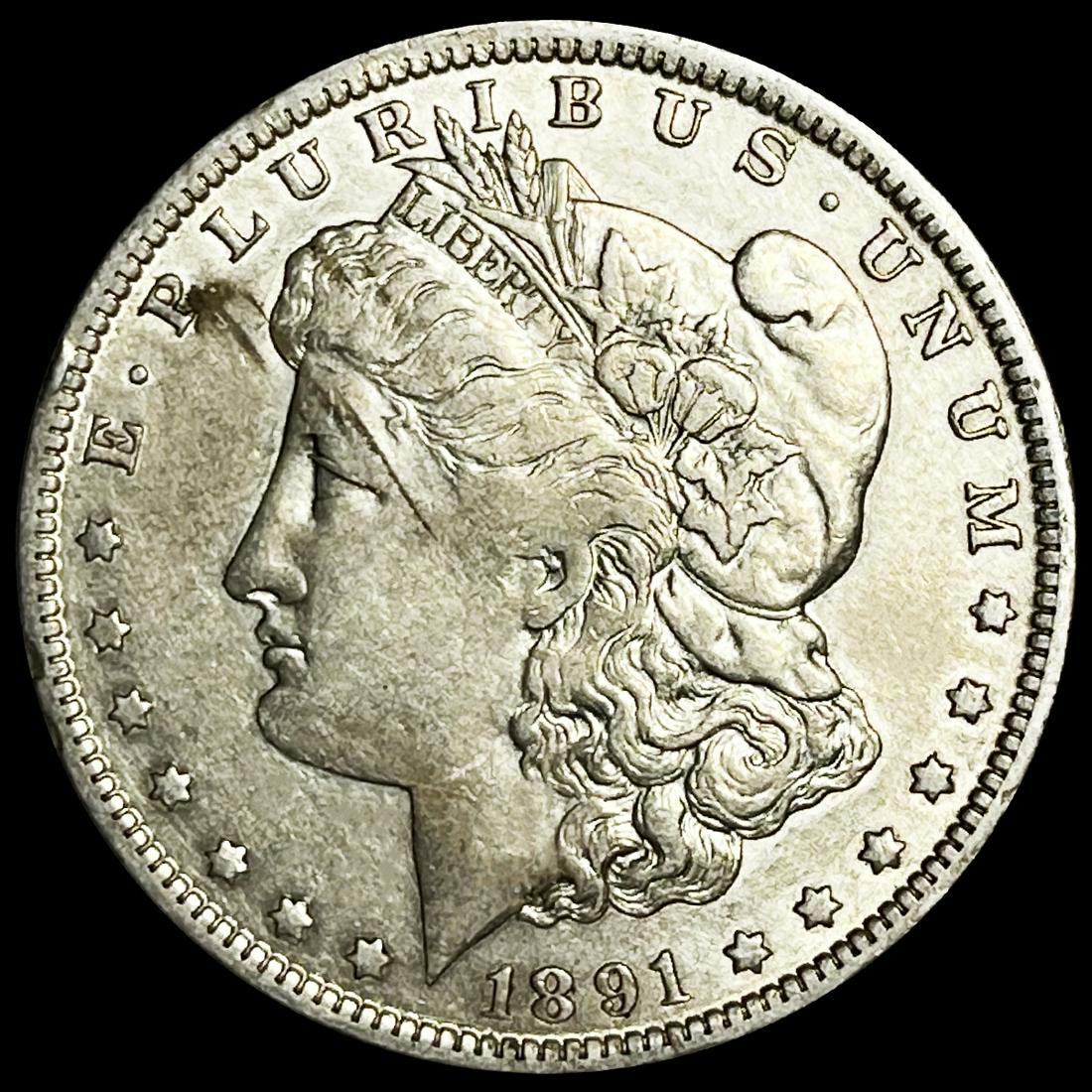 1891-O Morgan Silver Dollar LIGHTLY CIRCULATED (1 of 2)