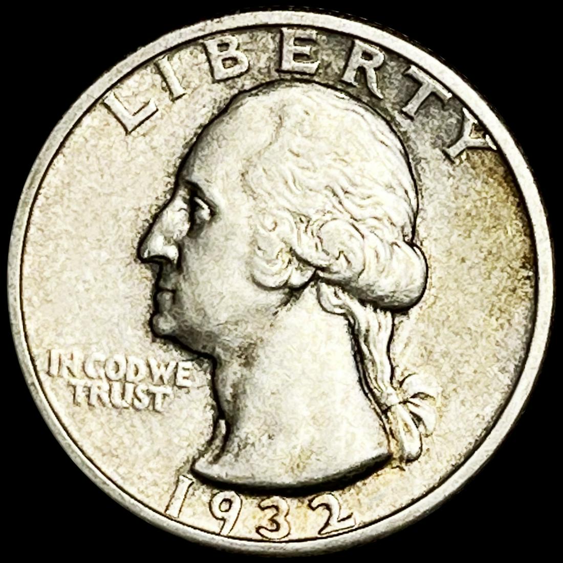 1932-S Washington Silver Quarter CLOSELY UNC (1 of 2)