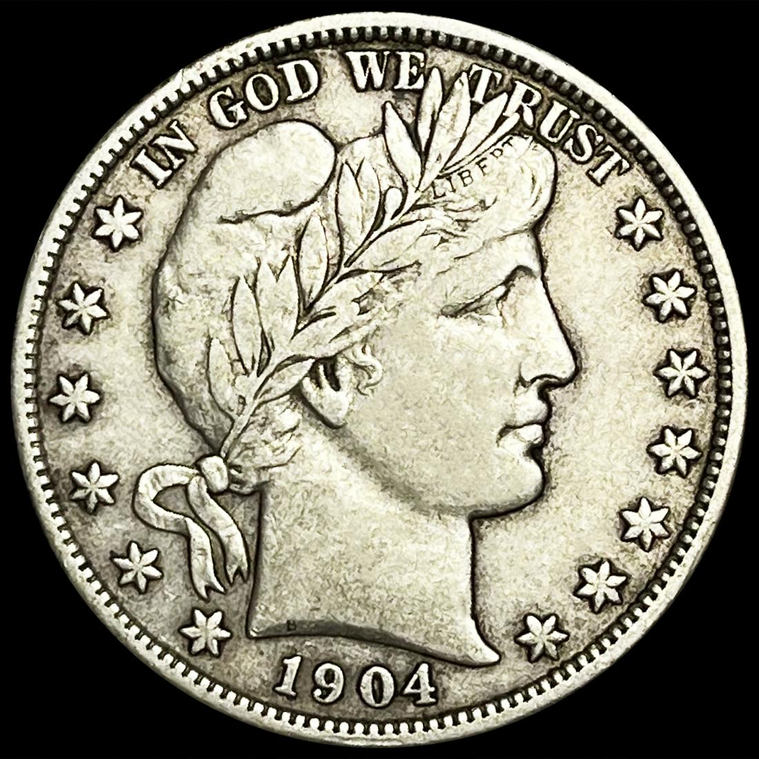 1904 Barber Half Dollar NEARLY UNCIRCULATED (1 of 2)