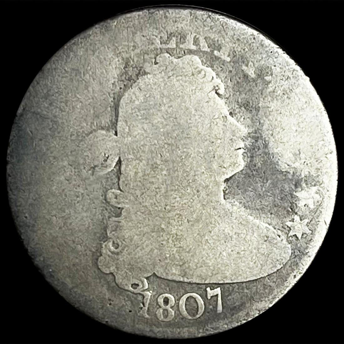 1807 Draped Bust Quarter NICELY CIRCULATED (1 of 2)