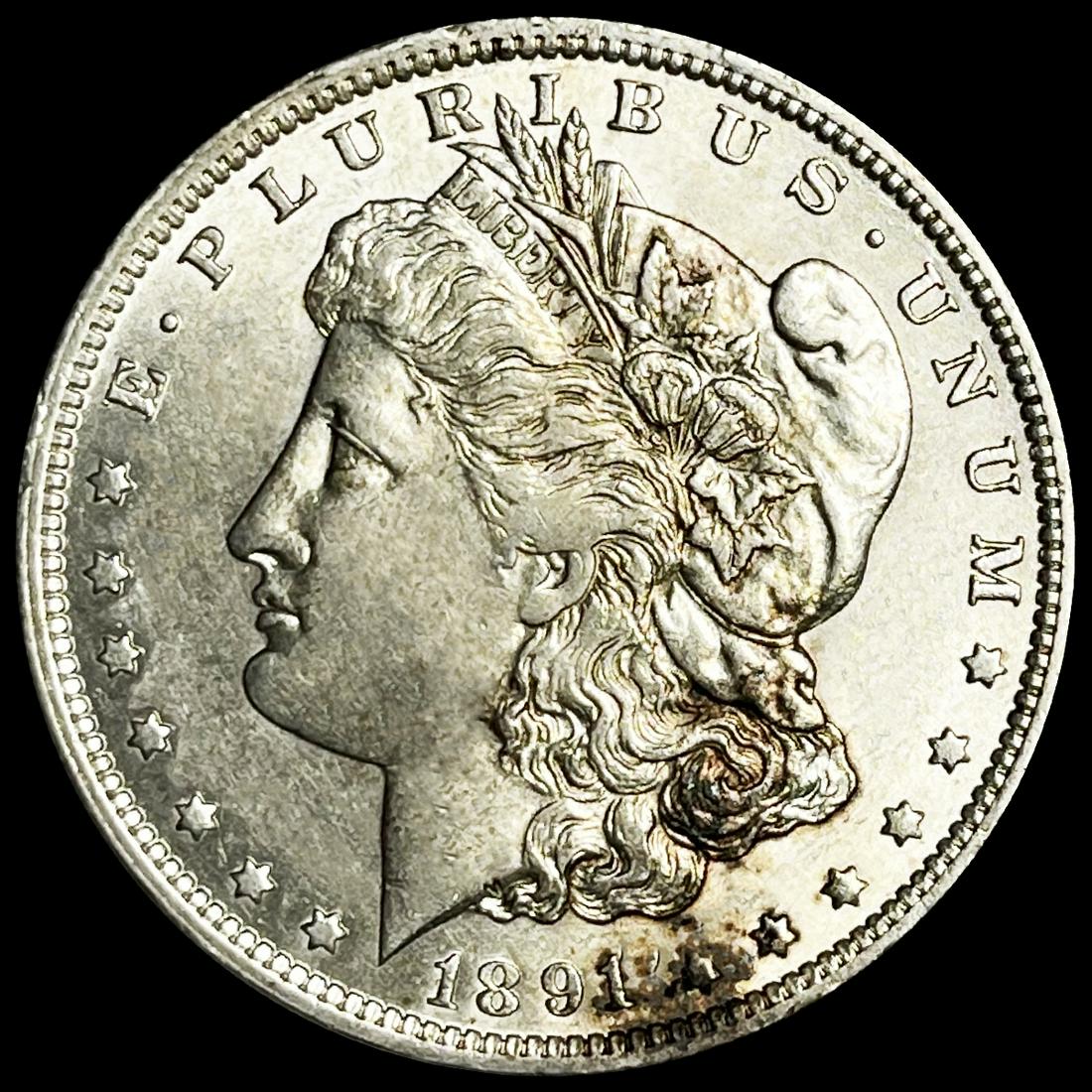 1891-O Morgan Silver Dollar CLOSELY UNCIRCULATED (1 of 2)