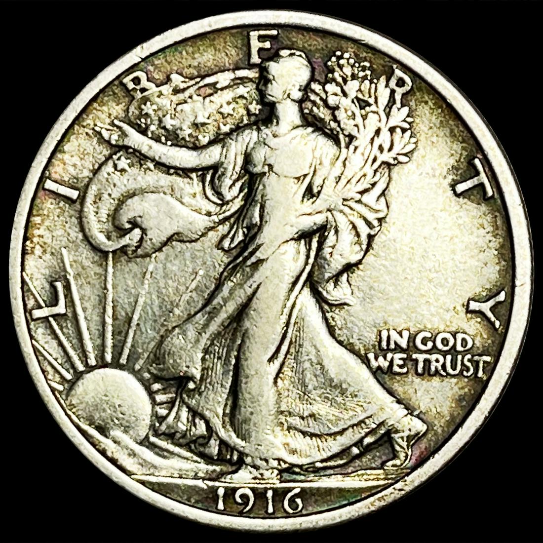 1916 Walking Liberty Half Dollar CLOSELY UNC (1 of 2)