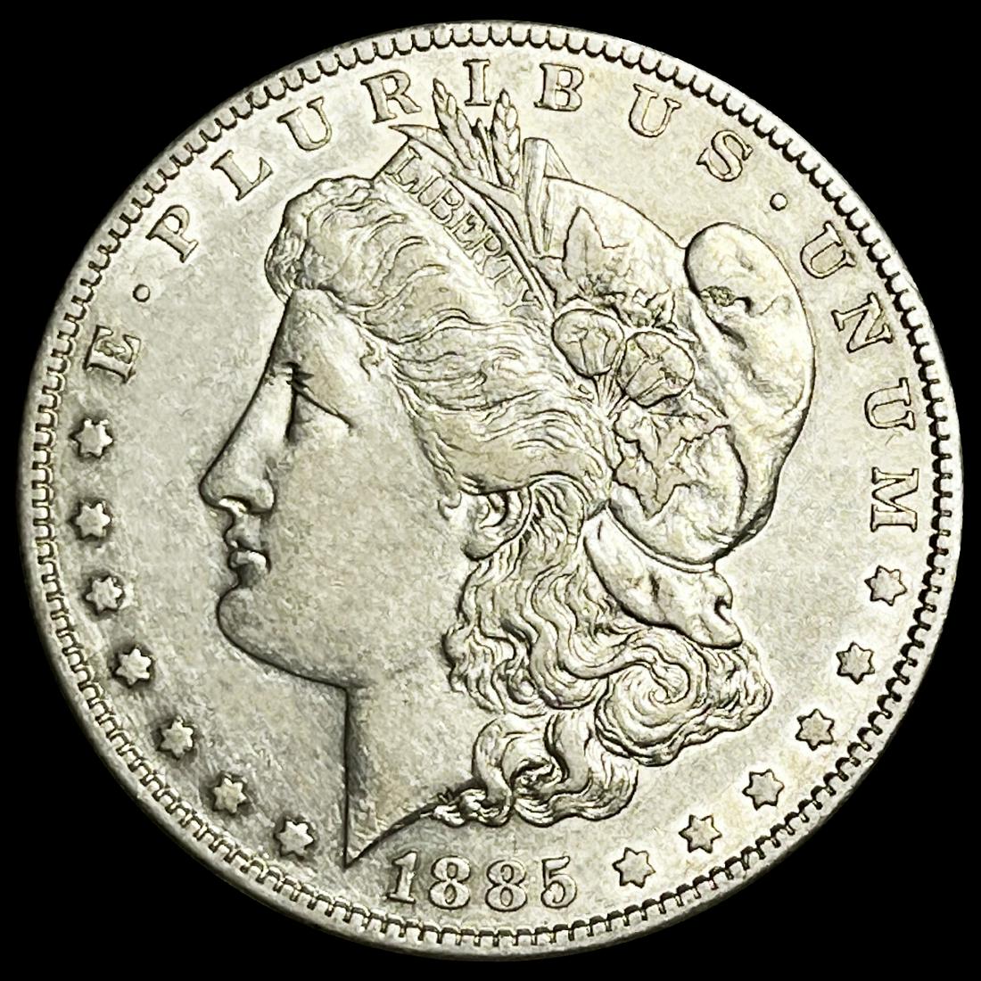 1885-S Morgan Silver Dollar CLOSELY UNCIRCULATED (1 of 2)