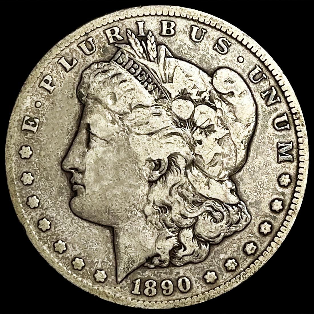 1890-CC Morgan Silver Dollar NICELY CIRCULATED (1 of 2)
