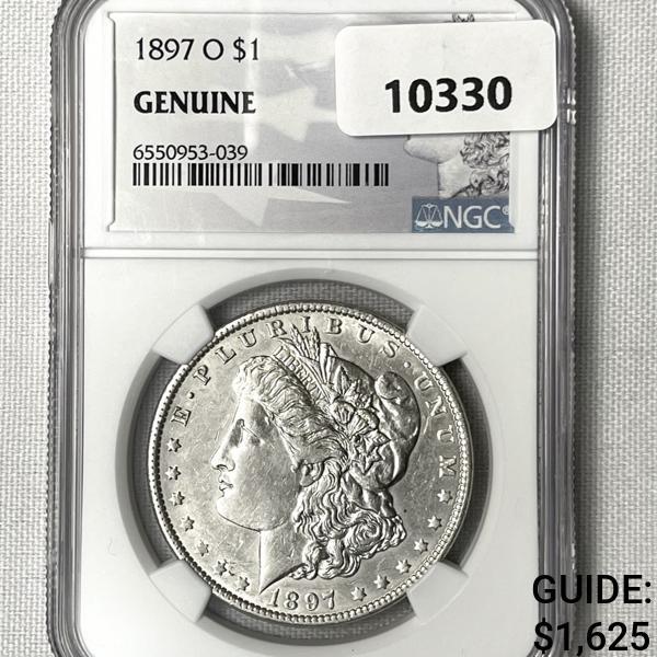 1897-O Morgan Silver Dollar NGC-HIGH GRADE (1 of 2)