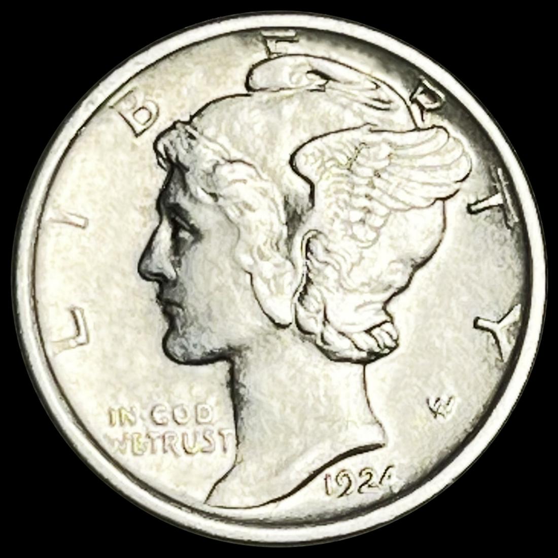 1924-D Mercury Dime UNCIRCULATED (1 of 2)