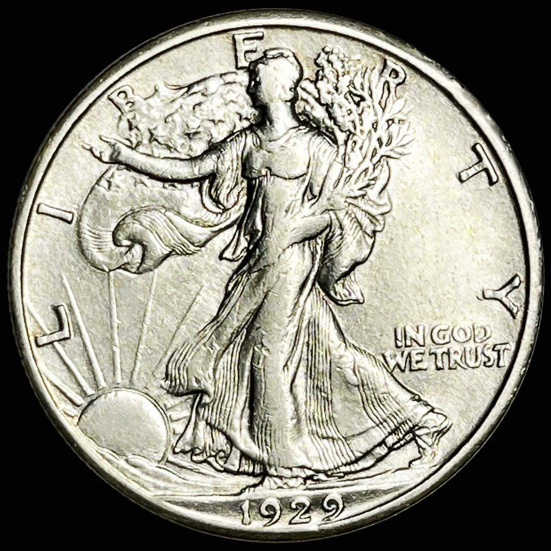 1929-S Walking Liberty Half Dollar UNCIRCULATED (1 of 2)