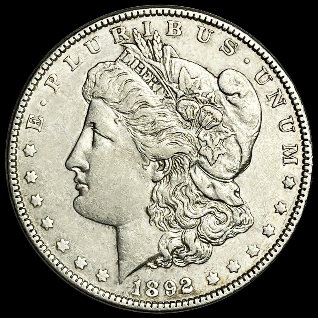 1892 Morgan Silver Dollar CLOSELY UNCIRCULATED (1 of 2)
