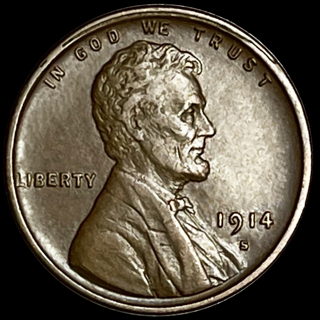 1914-S Wheat Cent UNCIRCULATED (1 of 2)