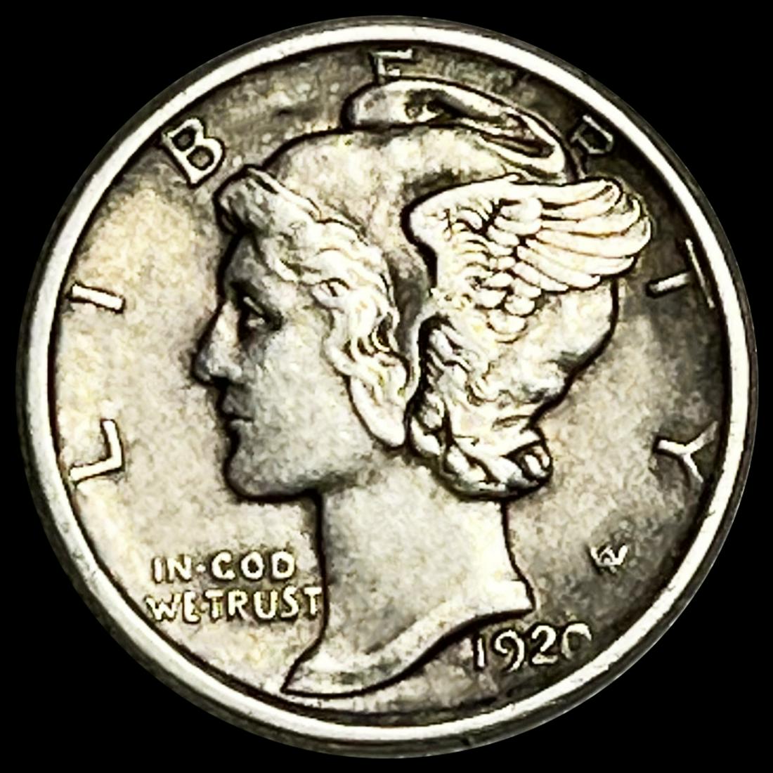 1920-D Mercury Dime CLOSELY UNCIRCULATED (1 of 2)